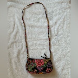 Vera Bradley Paisley Cross Body Small Purse. Never Used. Excellent Condition.